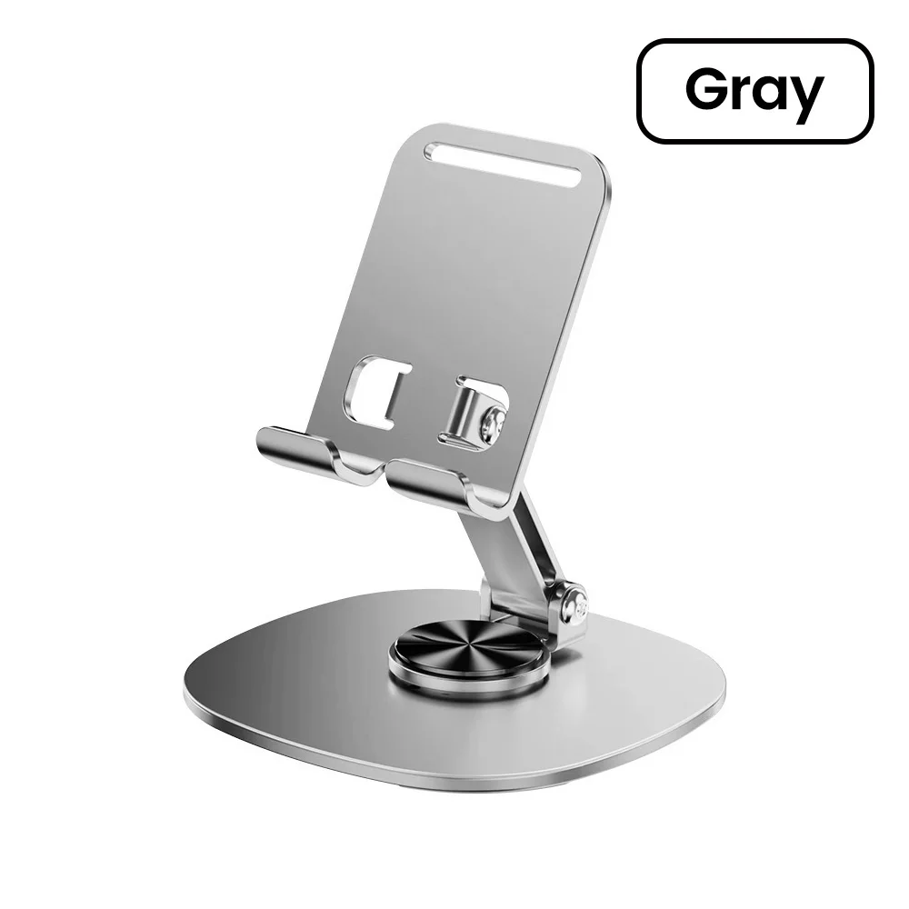 Elough 360° ° Rotation Tragbare Tablet Halter Für iPad iPhone 15 Xiaomi Klapp Faul Desktop Live Handy Ständer