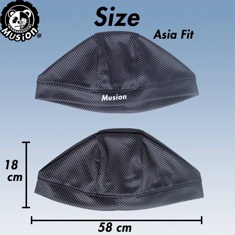 Musion Kopfbedeckung, originelles Design, Motorradhelm-Innenkappe – Bild 2