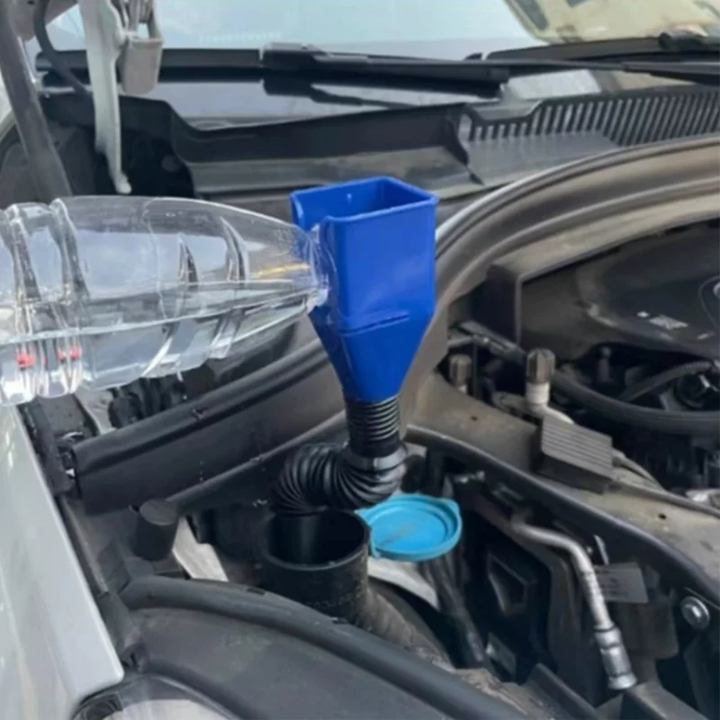 Kunststoff Auto Motorrad Tanken Benzin Motor Öl Trichter Filter – Bild 6