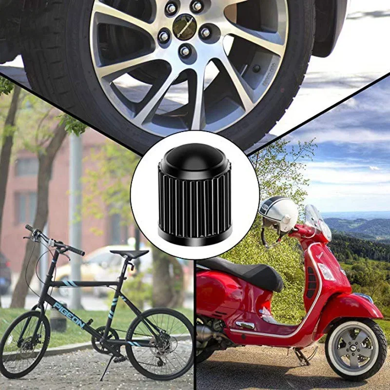 Universal Auto Ventilkappe Kunststoff Rad Reifen Luft Vorbau Abdeckung – Bild 3