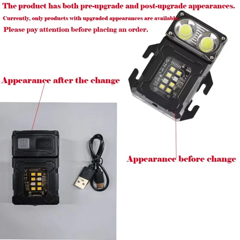 Multifunktionale LED-Taschenlampe mit einstellbarem Winkel im Freien – Bild 5