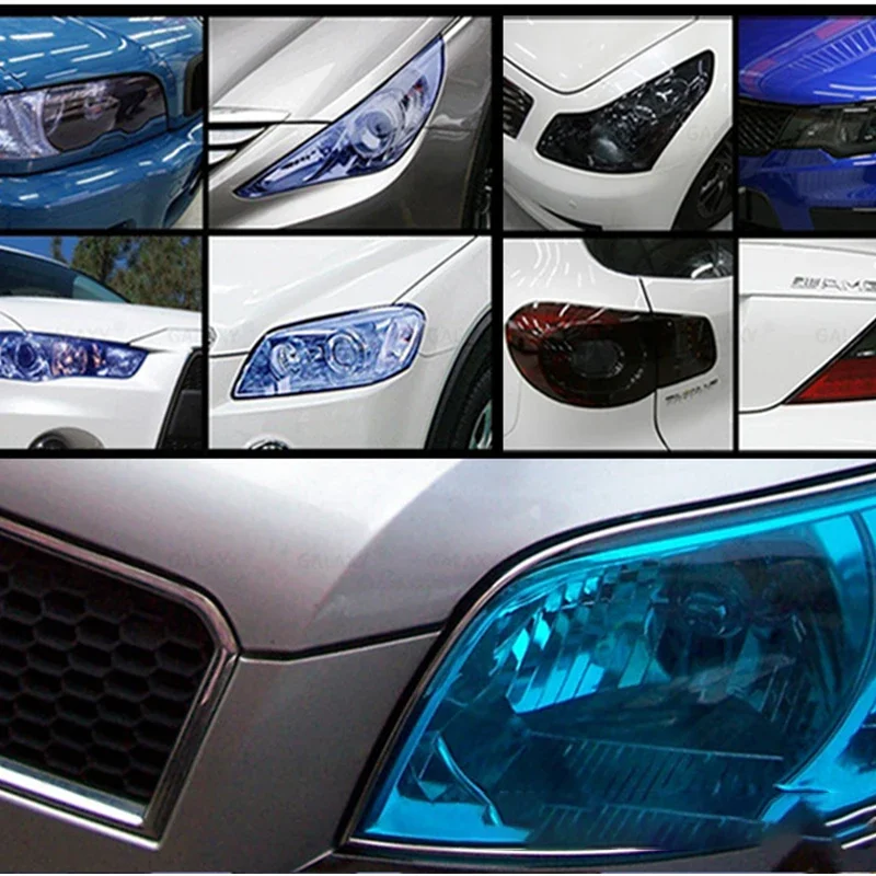 Auto Scheinwerfer Rücklicht Schutz Film Tönung Vinyl Film Auto Lampe – Bild 4