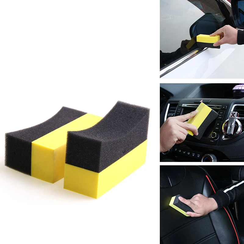 Auto Reinigung Schwamm Pinsel Set für Auto Rad Reifen Waschen Wischen – Bild 4