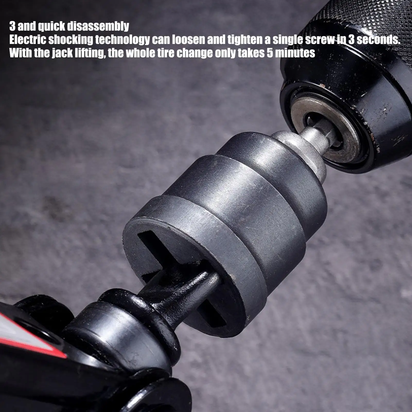Universal Scissor Auto Jack Adapter Rv Stabilisator Jack Bohrer – Bild 6