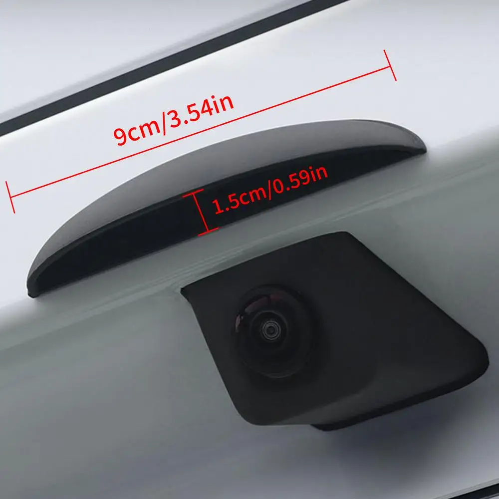 Auto Reverse Kamera Silikon Regen Schatten Abdeckung Auto Hinten – Bild 6