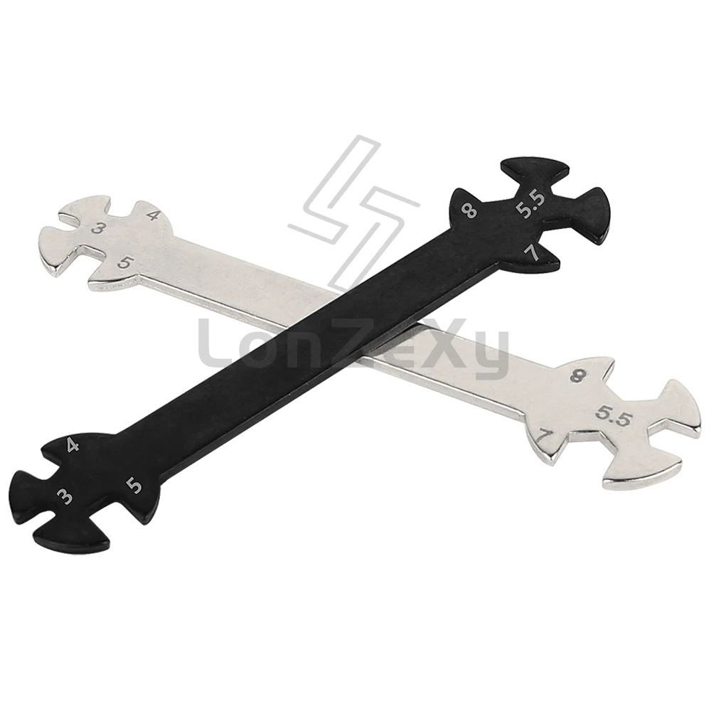 RC Auto Modell Werkzeug Mutter Spanner Multi Spannschloss 3mm 4mm 5mm – Bild 5