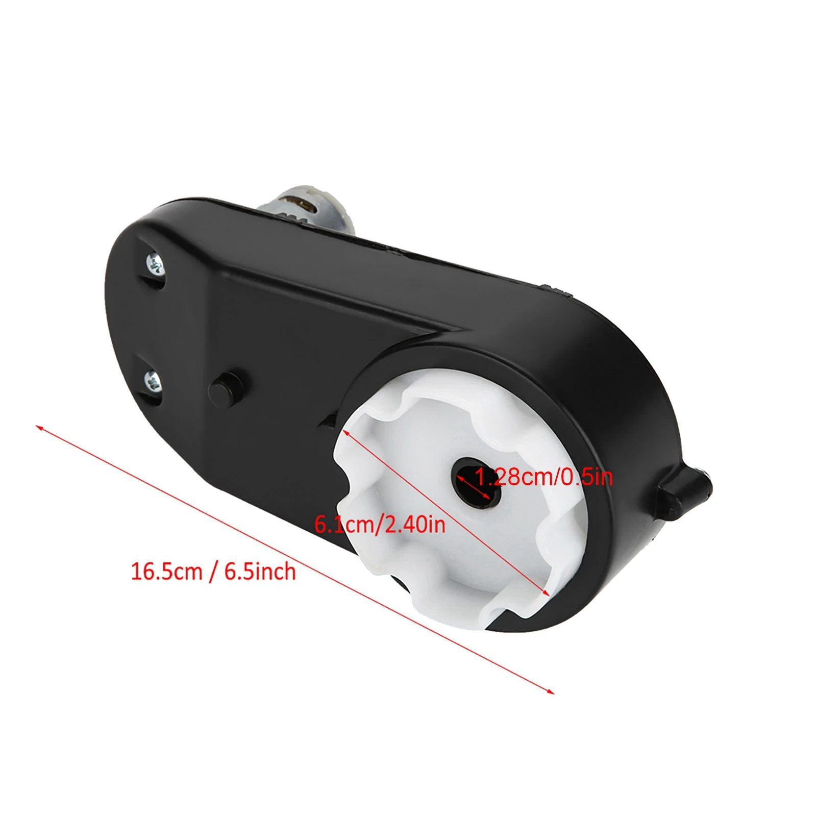 Rs390 elektromotor getriebe mit motor 6v/12v 0, 8-3, 5 rpm für kinder – Bild 6