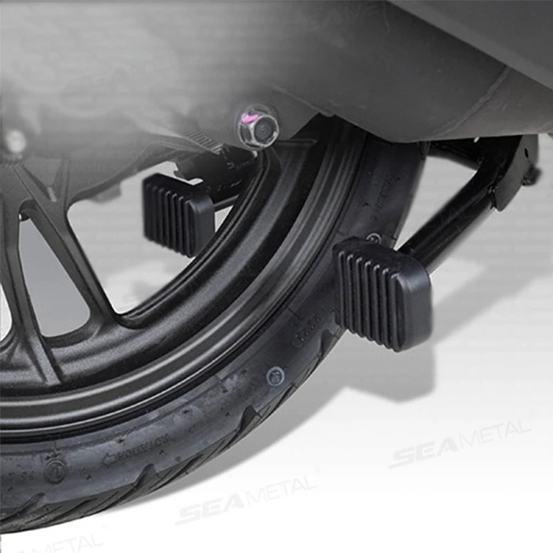 SEAMETAL Motorrad Fußstütze Pad Weiche Gummi Pad Für Roller – Bild 6