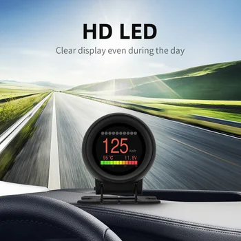 A205 Head Up Display Bordcomputer Obd2 Display Geschwindigkeit Kraftstoffverbrauch Temperaturanzeige