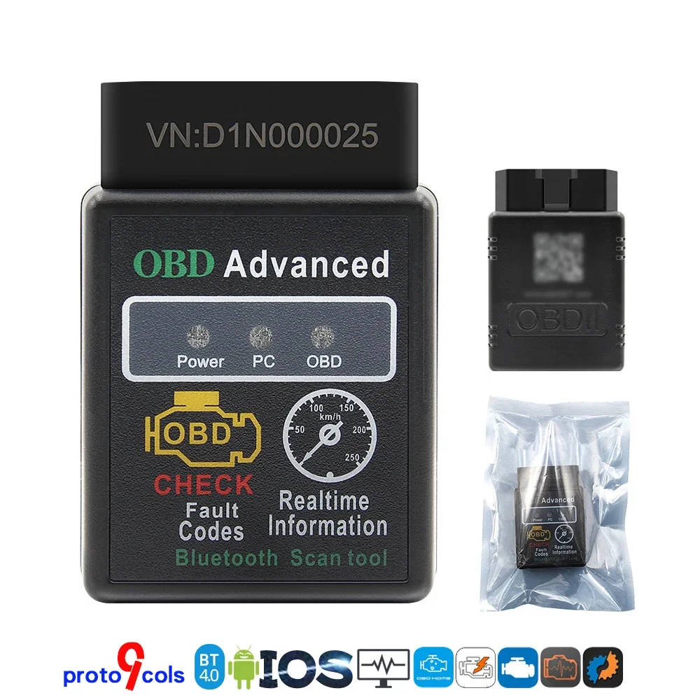 ELM327 Bluetooth 4,0 Auto OBD2 Scanner ULME 327 BT Für Android & IOS – Bild 4