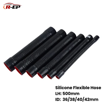 ID 36 38 40 42 mm universeller flexibler Silikonschlauch 500 mm für Auto-Lufteinlass-Kühlerrohr