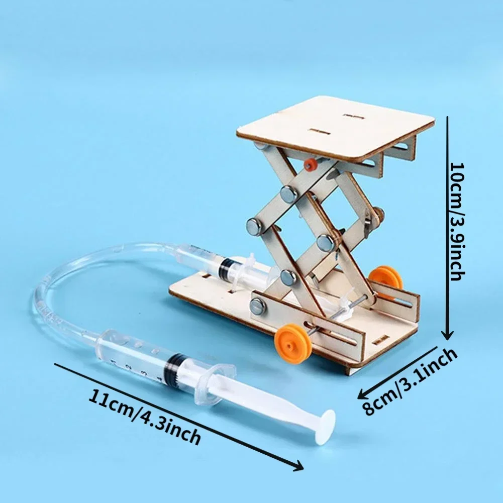 DIY Wissenschaftsspielzeug, hydraulisches Hubtischmodell, pädagogisches wissenschaftliches Experiment
