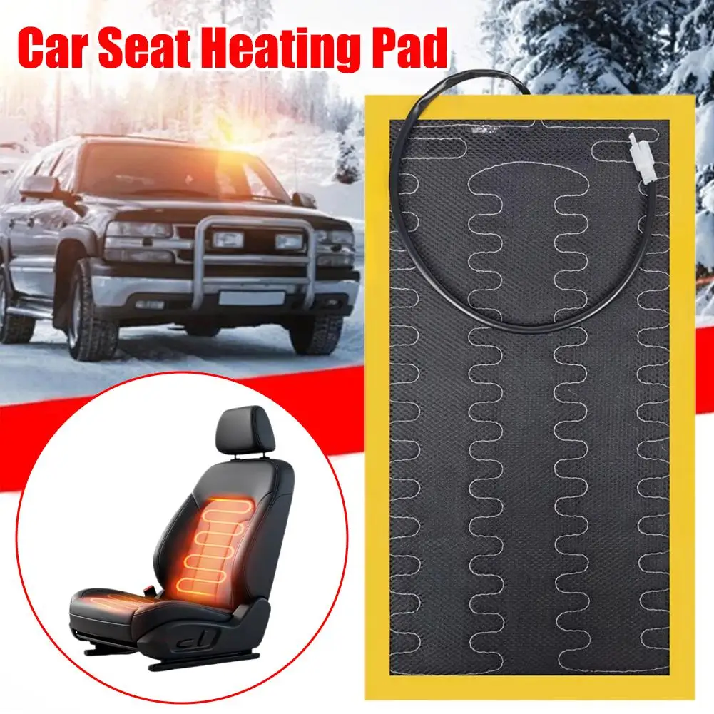 12V Universelles Auto-Heizkissen aus Legierungsdraht, Heizmatte, Winter-Sitzwärmer-Element für Auto, LKW, SUV
