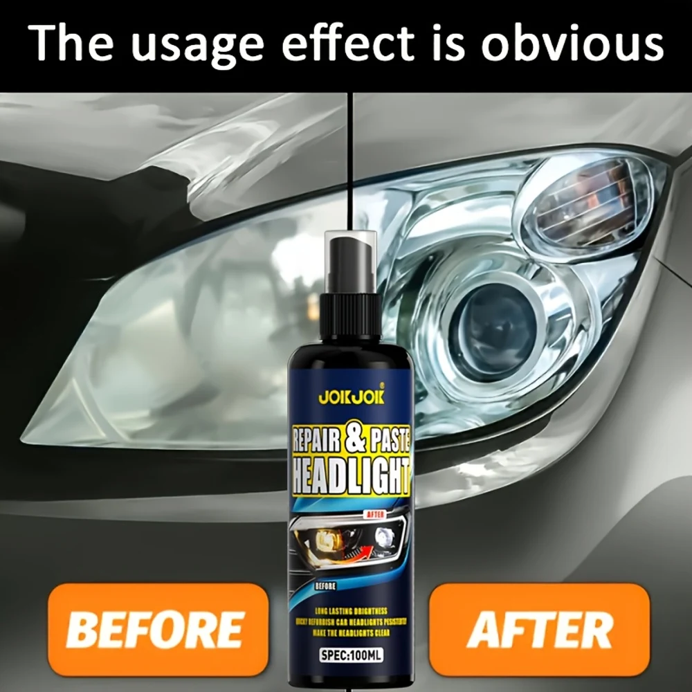 100-ml-Autoscheinwerfer-Restaurierungsspray - effiziente Reparatur – Bild 3