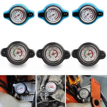 Auto Motorrad Styling Thermo Kühlerdeckel Tankdeckel Wassertemperaturanzeige mit Utility Safe 0,9 Bar/1,1