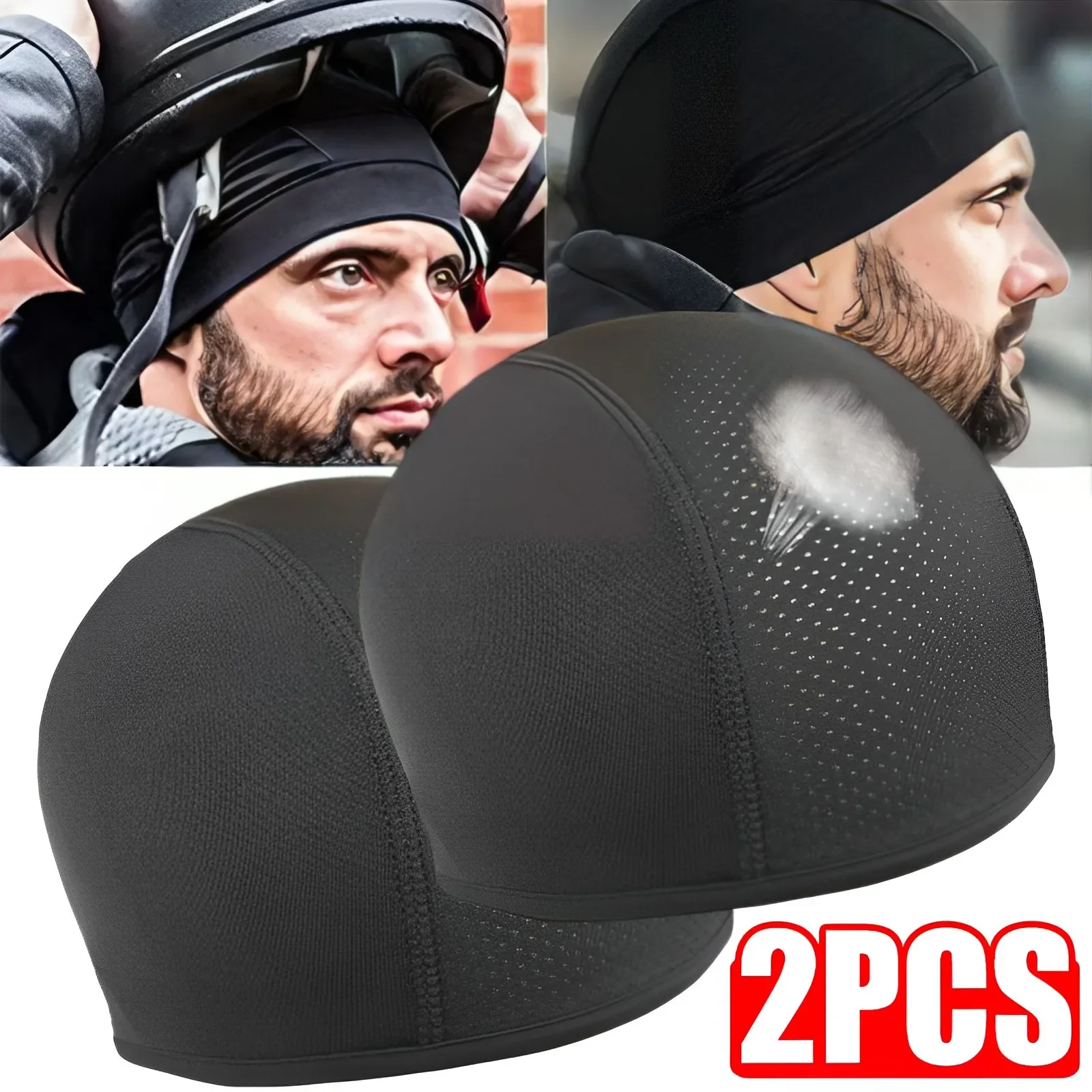 Motorrad Helm Innen Kappe Hut Schnell Trocknend Atmungsaktive Hut Racing Kappe Unter Helm Beanie Kappe