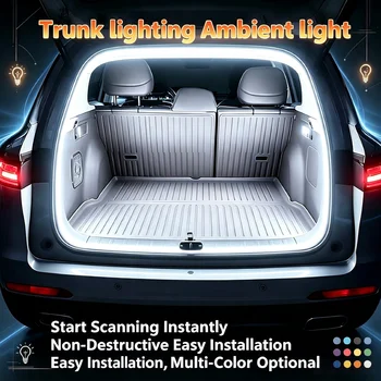 Auto Hochleuchtende Kofferraumbeleuchtung Ambientes Licht Innendekorations-LED Kabellose Automatische
