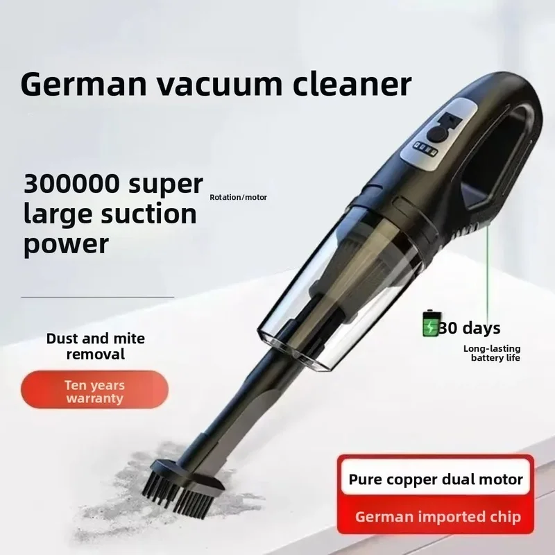 Kabelloser Handstaubsauger für das Auto, 2-in-1 Nass – Bild 4
