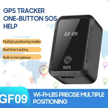 GF09 Mini GPS Tracker Auto L Ocator Echtzeit Tracking Standort Sprachaufzeichnung Anti-verloren Stellungsgerät