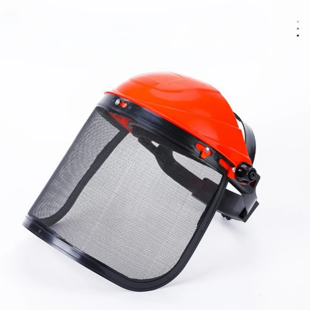 Vollgesichts-Schutzhelm mit Netz 1 Stück Schutzhut für Rasentrimmer – Bild 4