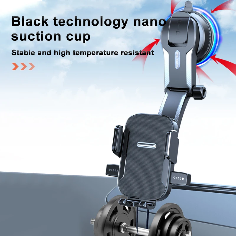 SEAMETAL Auto Dashboard Telefon Halterung Universal Auto Handy Ständer – Bild 3