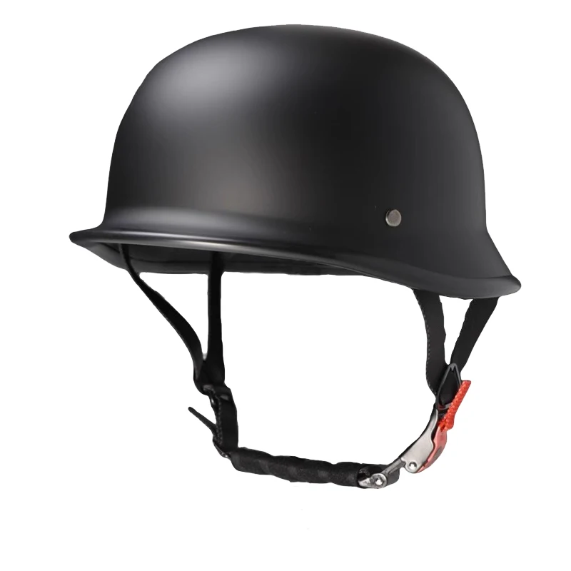15, deutscher Vintage-Halbhelm, Halbhelm im japanischen Stil, Retro-Motorradhelm, Sommer, angenehm coole