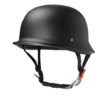 15, deutscher Vintage-Halbhelm, Halbhelm im japanischen Stil, Retro-Motorradhelm, Sommer, angenehm coole
