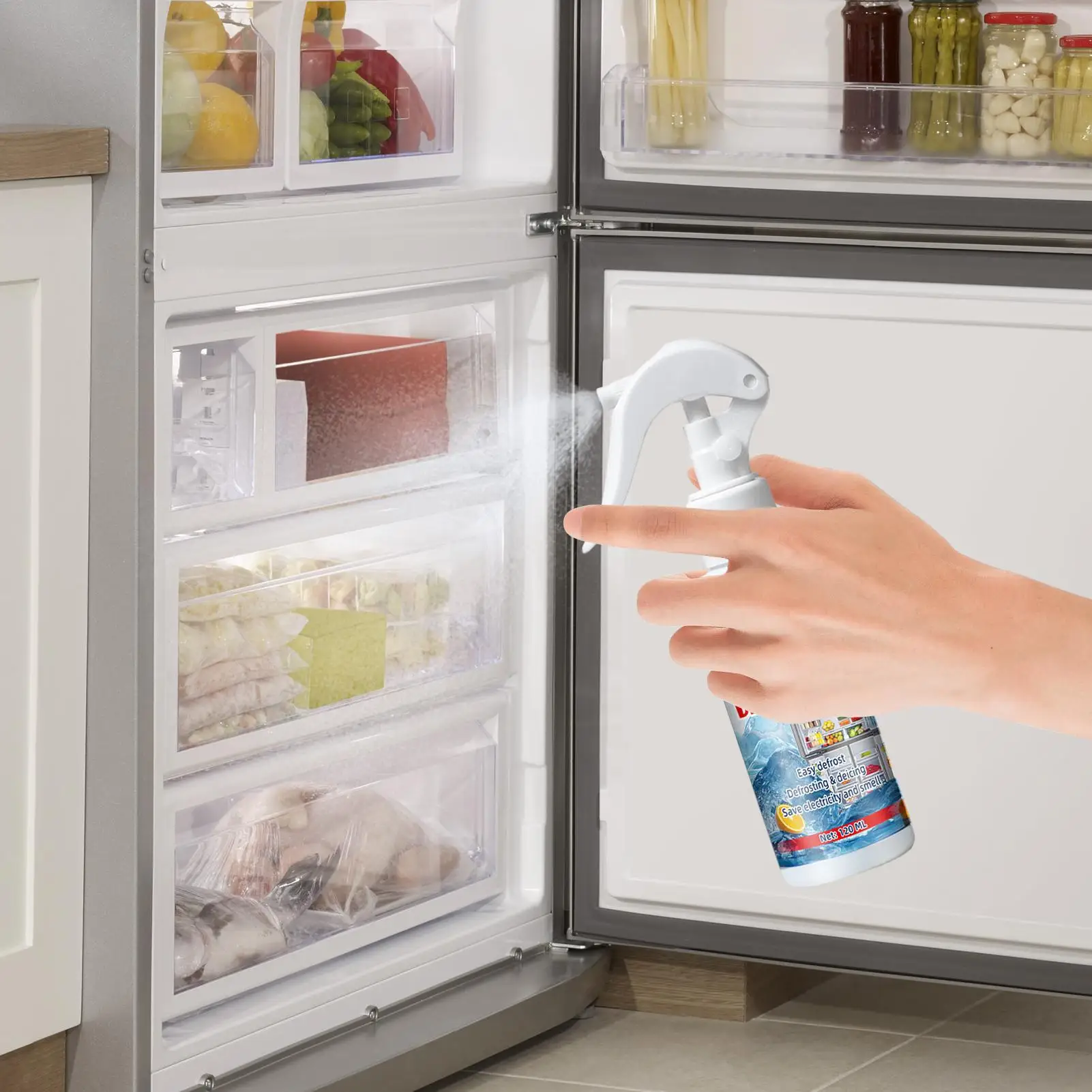 120 ml Gefrierschrank Frostentferner Kühlschrank Gefrierschrank – Bild 4