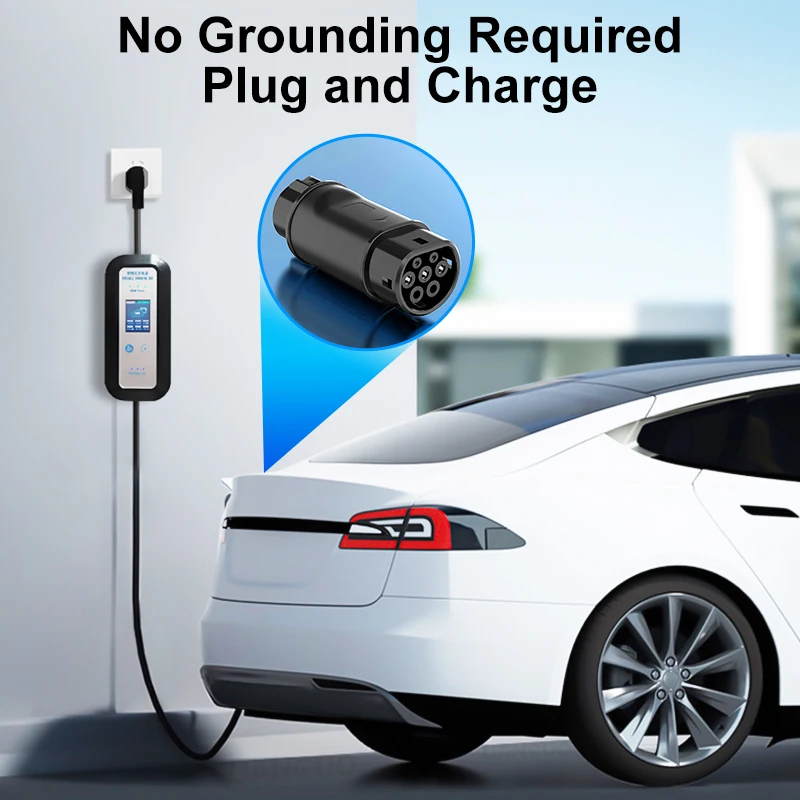 Typ1 auf Typ2 EV-Auto-Adapter, Ladeanschluss für Elektrofahrzeuge, 32 – Bild 6