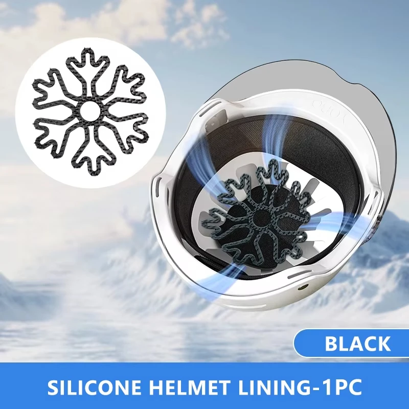 Motorradhelm-Innenpolster Flexibles Silikon-Innenpolster – Bild 6