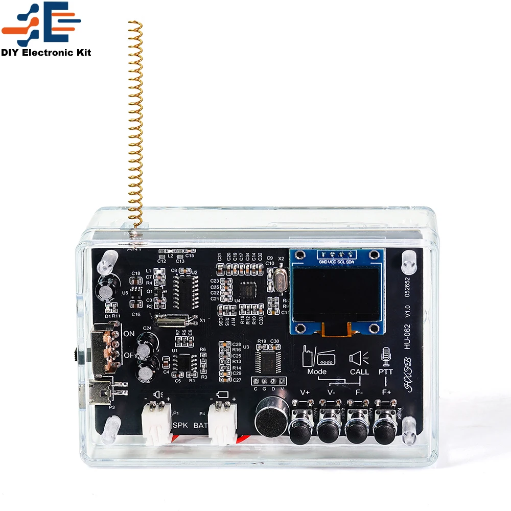 Interphone Radio Elektronische DIY Kit Wireless Intercom FM Radio – Bild 4