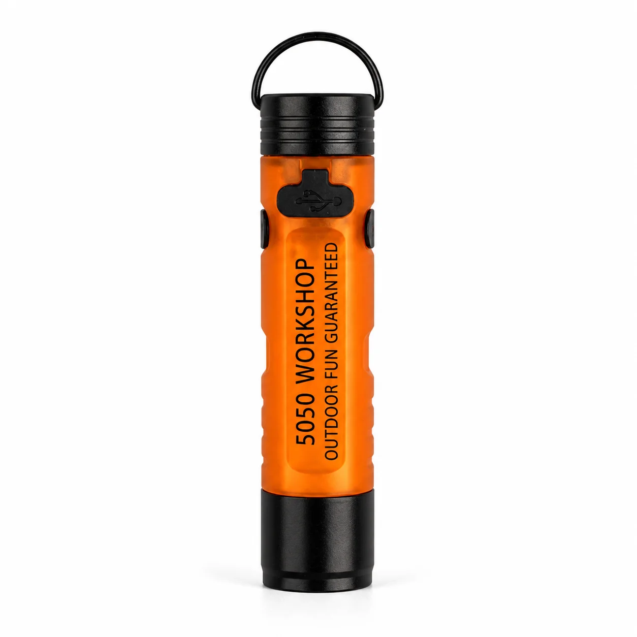 Mini 5050 Wiederaufladbare LED-Taschenlampe Clip-On Hutlicht Schlüsselanhänger-Fackel Tragbare Arbeitsleuchte