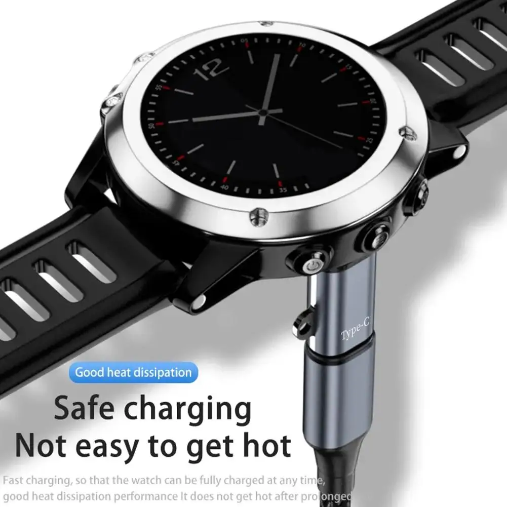 Typ C Ladegerät Adapter für Garmin Fenix 7 7X 5S 6 6X 6S PRO Smart – Bild 5