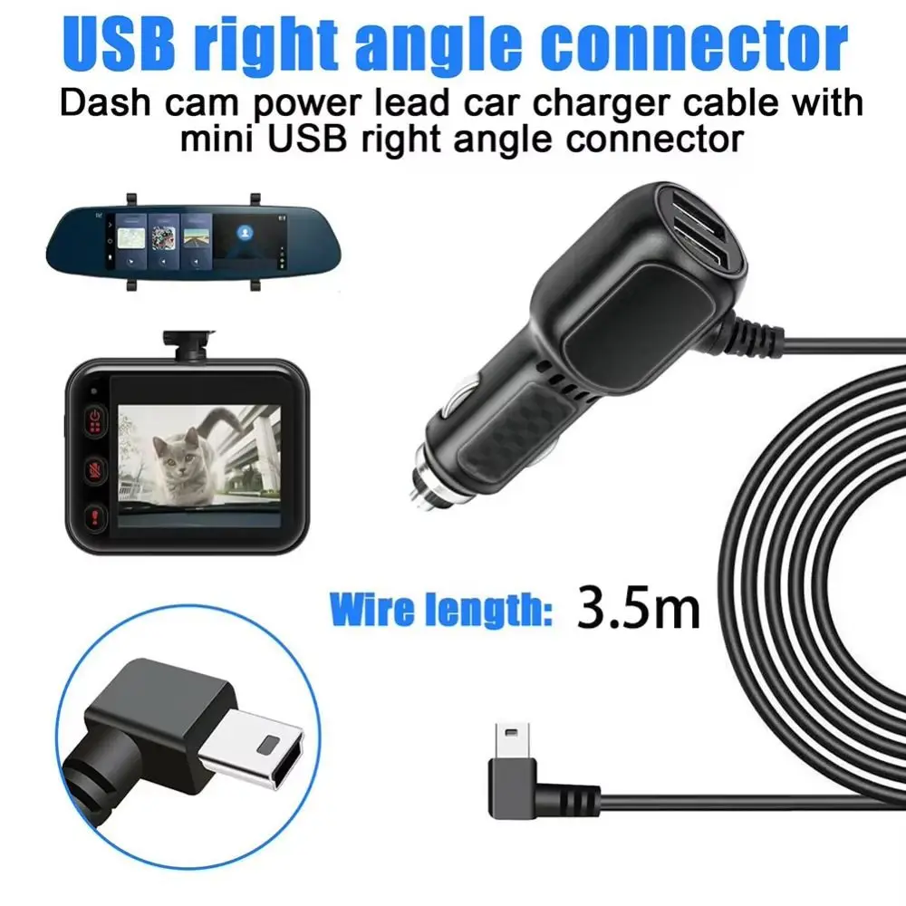 Typ-C Mini-USB Auto-Stromadapter Schnellladung 12V/24V Eingang – Bild 6