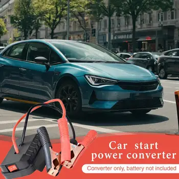 Zündgerät Starthilfe-Ladegerät für Lithium-Batterie, Starthilfekabel-Adapter, Notstrom mit Klemme