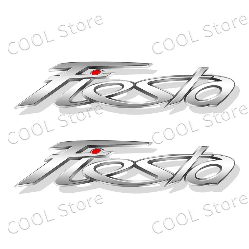 3D Chrom Metall Brief Logo Auto Styling Seite Fender Schwanz Stamm – Bild 3