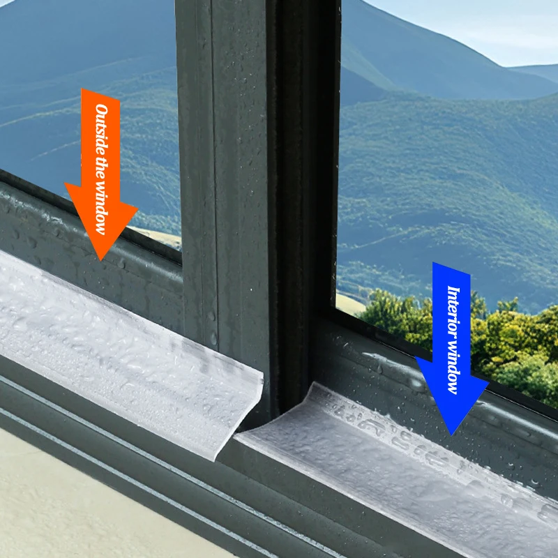 Transparenter Wasserdichter Dichtungsstreifen – Bild 2