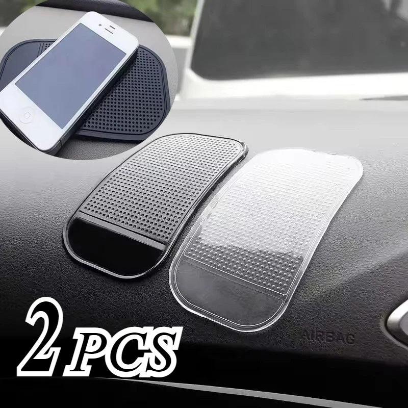 Auto Dashboard Anti-slip Matte Handy Anti-slip Silikon Matte Universal Auto Klebrige Pad Auto (2 Stück)