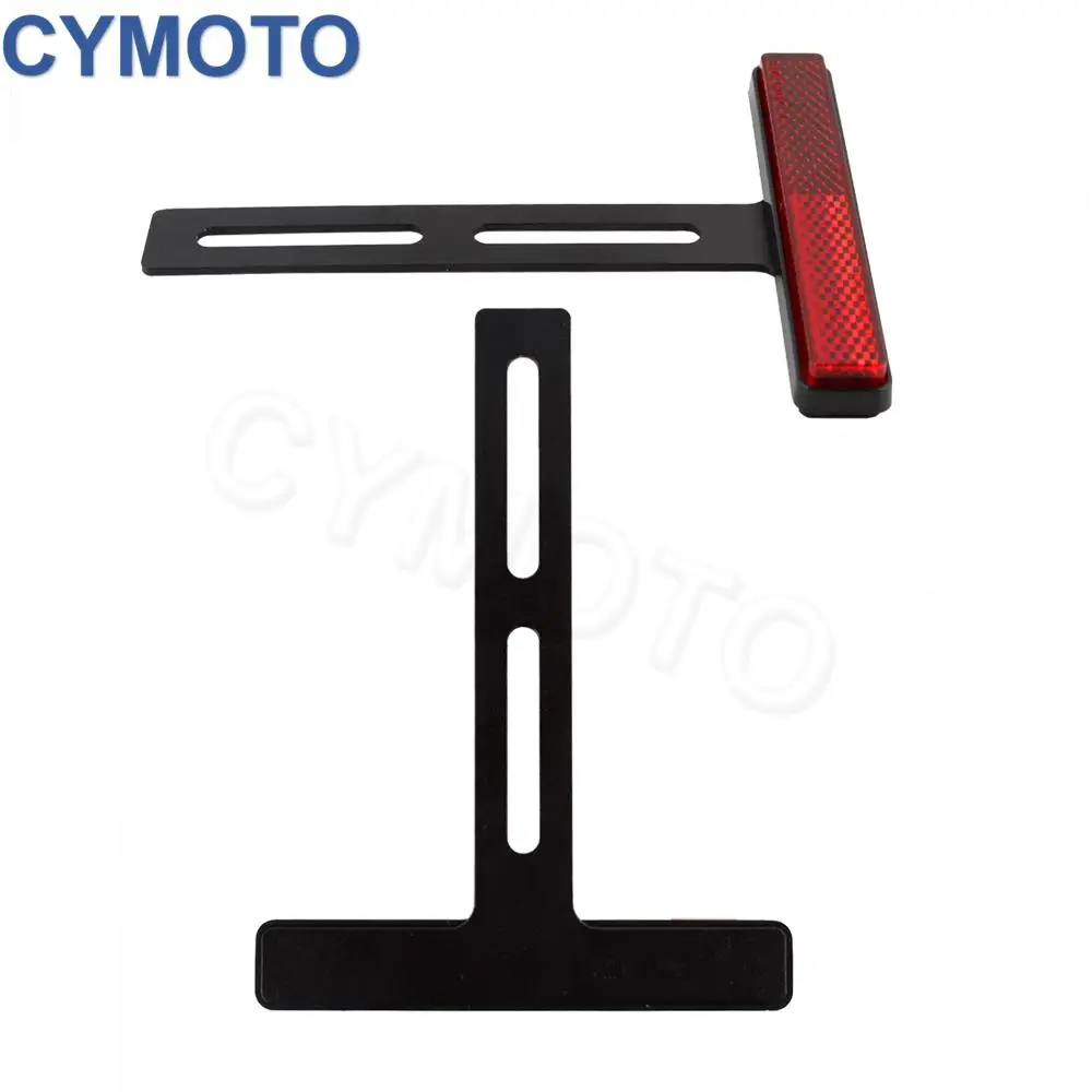 Universal Motorrad Hinten Reflektor Katzenaugen Lange T-Halter Roller – Bild 6