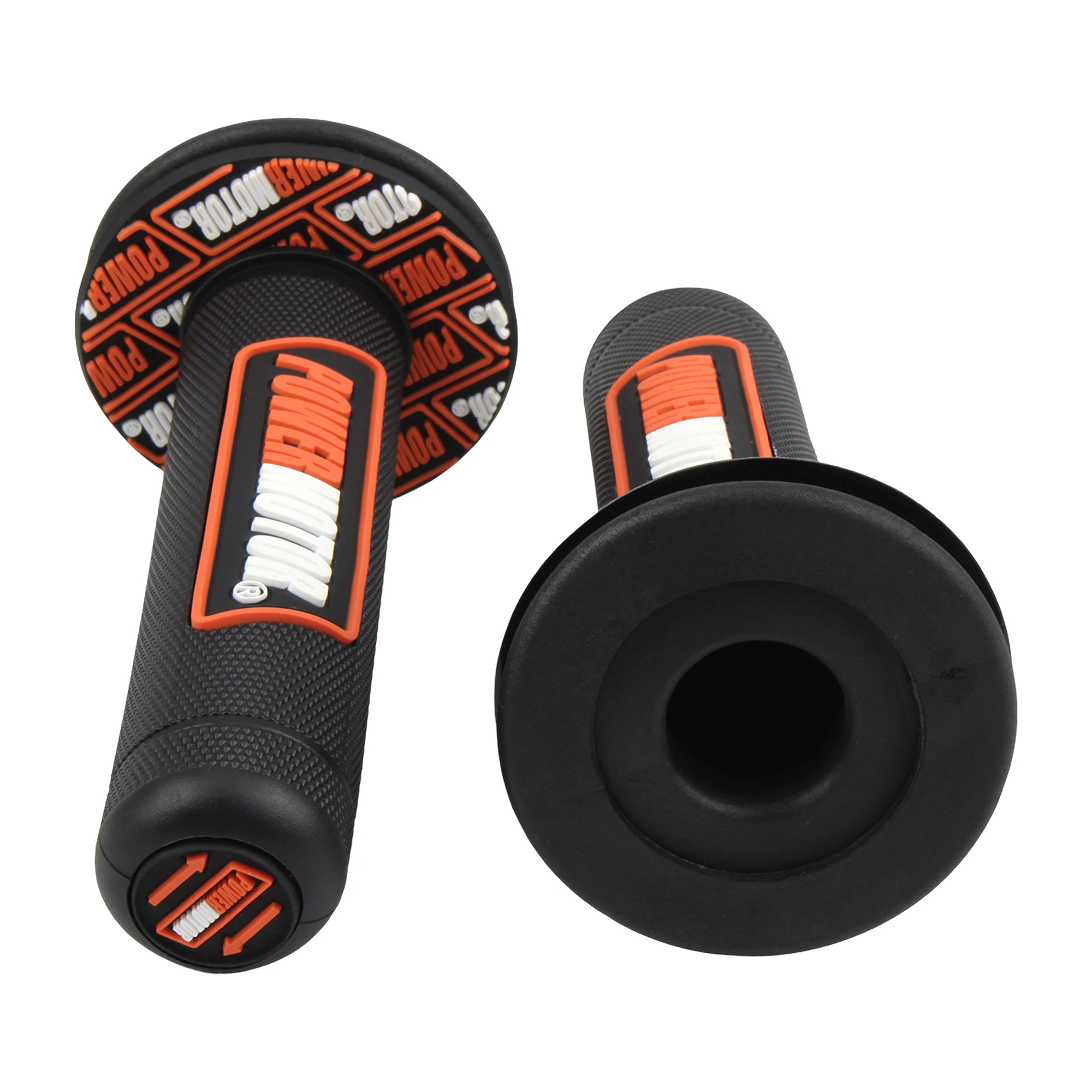 Motorrad Lenkergriffe 24/22mm Universal Gummi-Gel Handgriffe – Bild 6