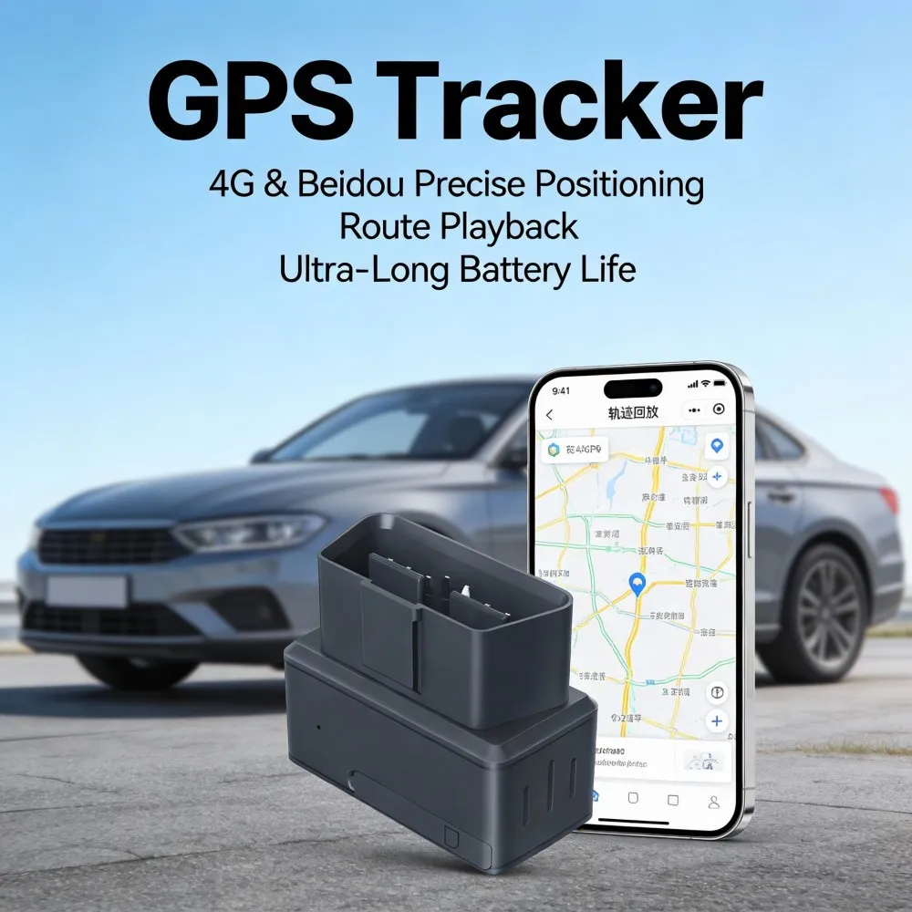 Auto-GPS-Tracker, genaue Standort, 4G, globale OBD, Überprüfung – Bild 2