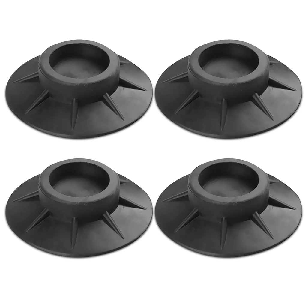 Anti Vibration Füße Pads Gummi Beine Slipstop Stille Skid (4 Stück) – Bild 2