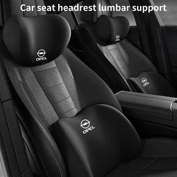 Auto Kopfstütze Nacken Kissen Memory Foam Schutzhülle Lordosenstütze Für Opel Corsa Astra Insignia Vectra