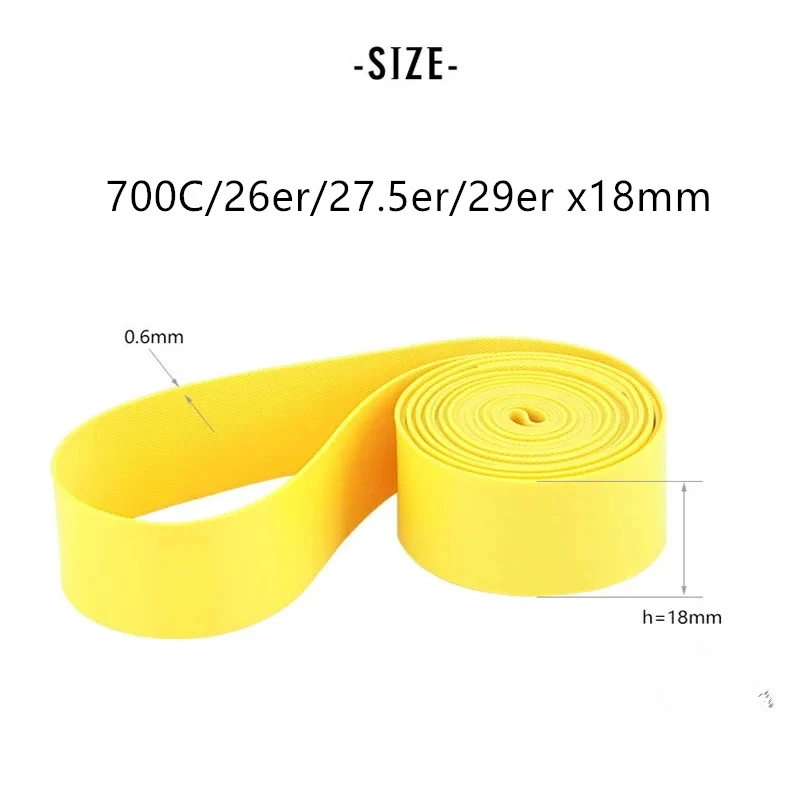 1 Paar (2 Stück) Premium PVC-Felgenbänder für Fahrräder - MTB – Bild 6