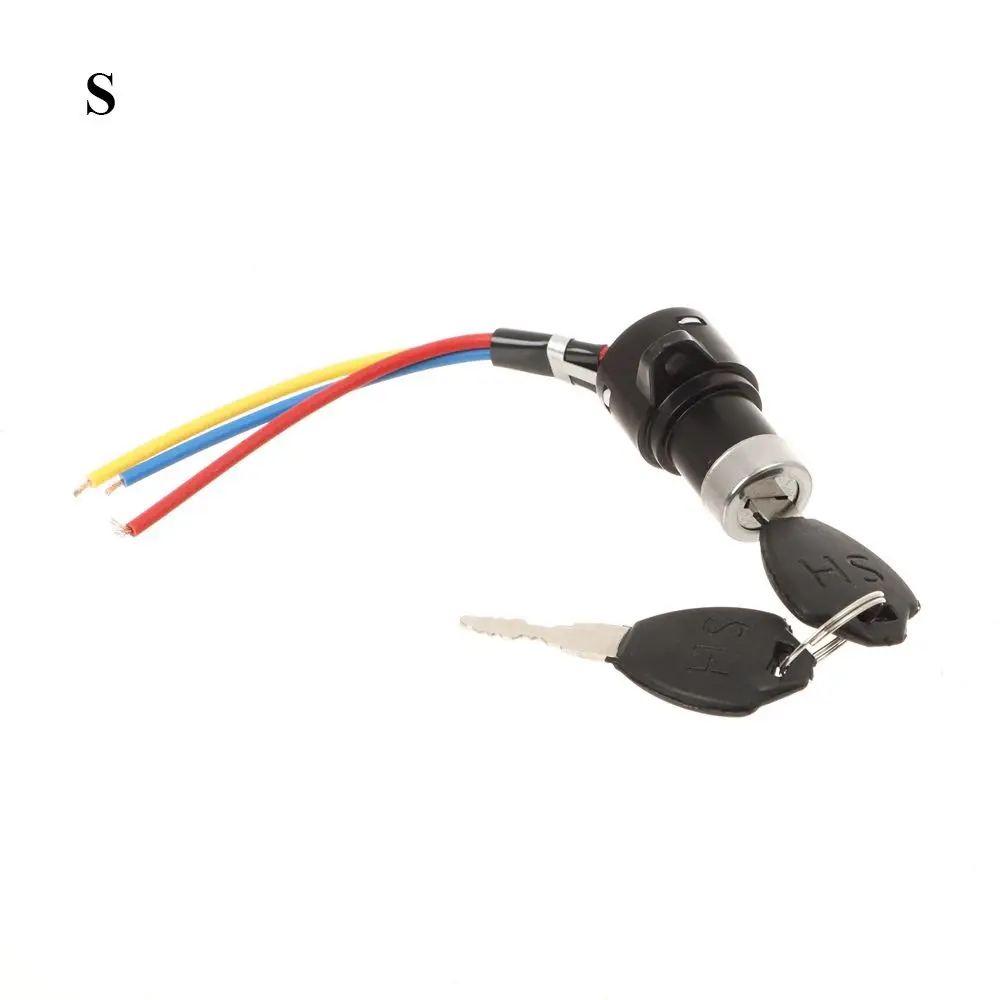 Zündung Schalter E-Bike Key Power Lock Universal Elektrische Fahrrad Schalter Key Power Lock für Elektrische