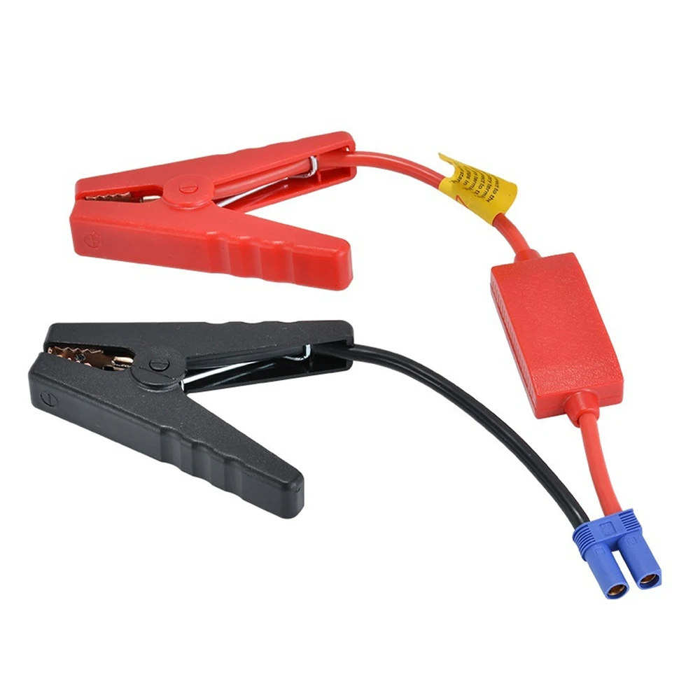 Auto-Starthilfekabel mit EC5-Stecker und Klemmen, Verpolungsschutz, Auto-Batterie-Booster, Notstart-Modul
