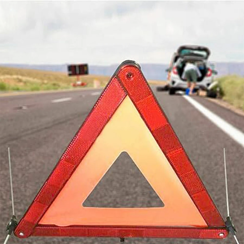 Auto Notfall Warnung Dreieck Mit Reflektierende Jacke Panne Warnen – Bild 5