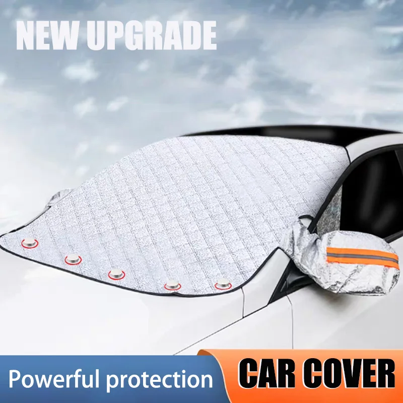 Auto Windschutzscheibe Schnee Anti-Uv Schild für Winter Auto Abdeckung Frontscheibe Anti Eis Frost Outdoor