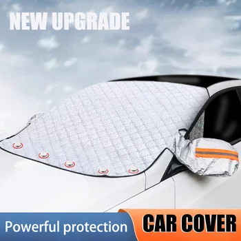 Auto Windschutzscheibe Schnee Anti-Uv Schild für Winter Auto Abdeckung Frontscheibe Anti Eis Frost Outdoor