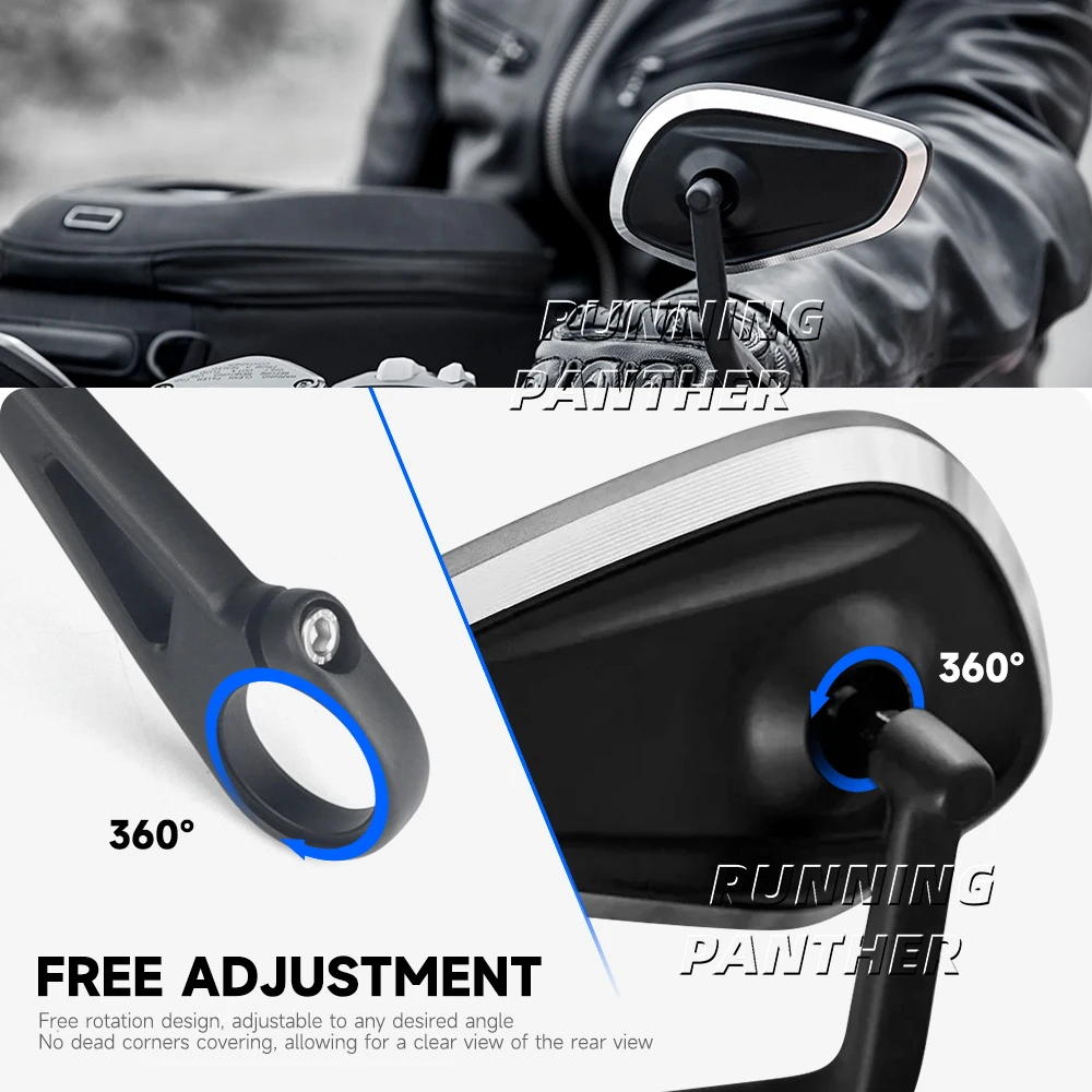 Motorrad Lenker Rückspiegel Bar End Spiegel Kit Für Street Triple S – Bild 6